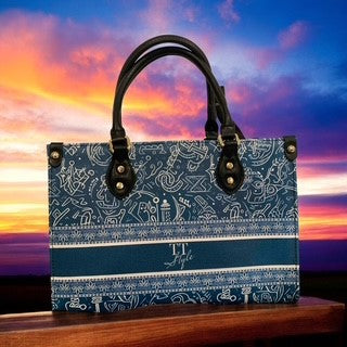 Shoulder Bag Blue Eelegance