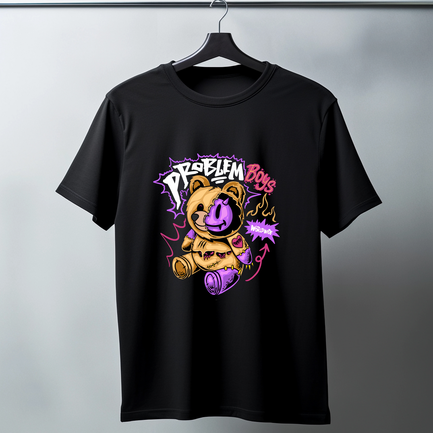 T-Shirt design Teddy bear 22