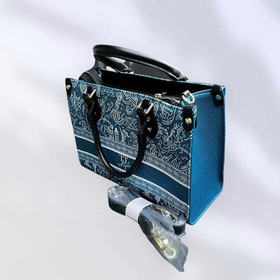 Shoulder Bag Blue Eelegance
