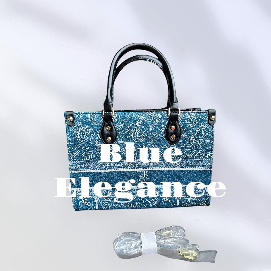 Shoulder Bag Blue Eelegance