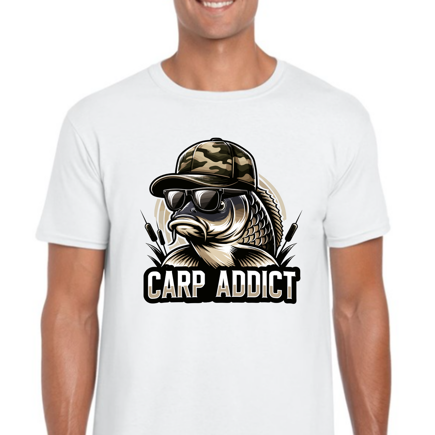 Fishing T-Shirt - CARP ADDICT