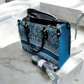 Shoulder Bag Blue Eelegance