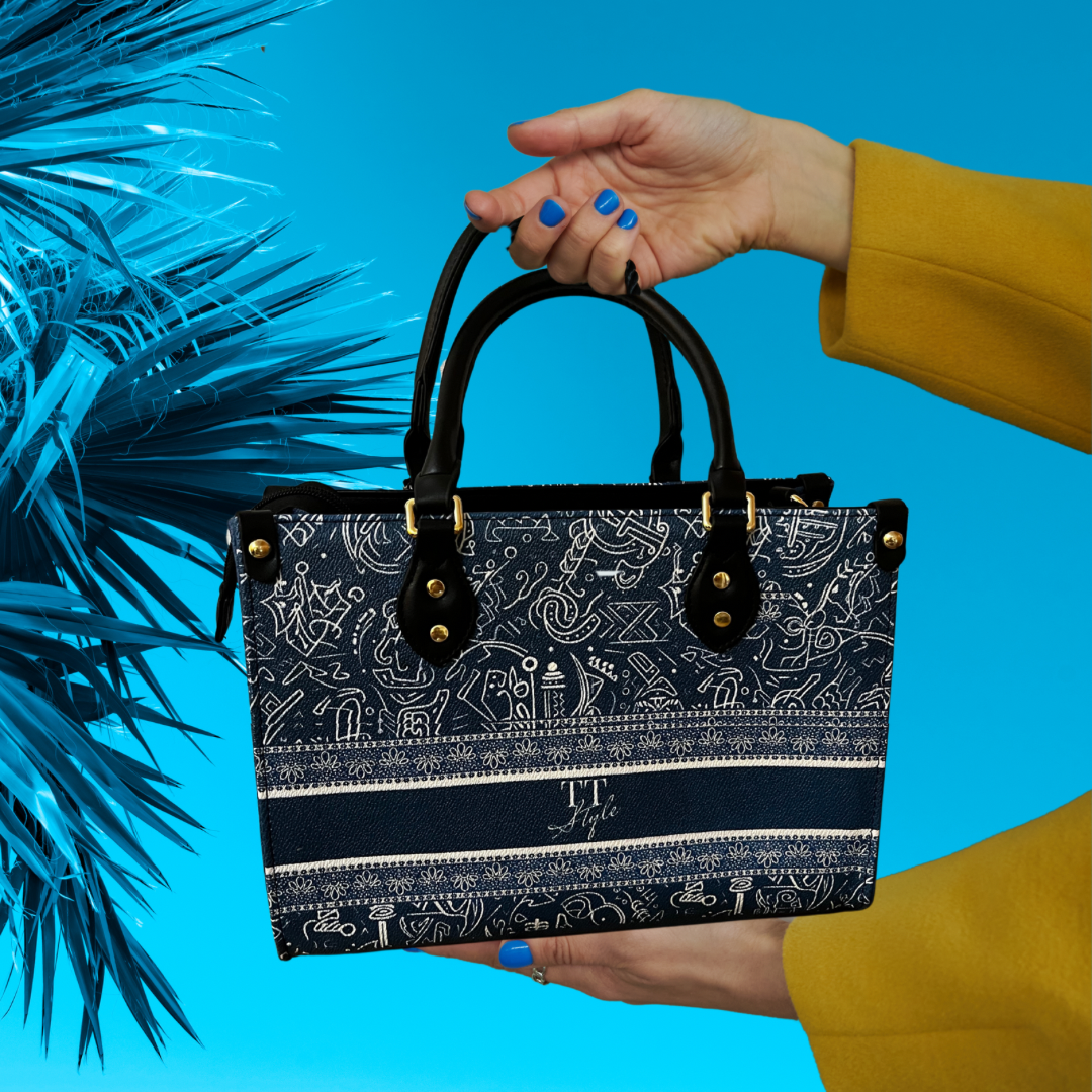 Shoulder Bag Blue Eelegance