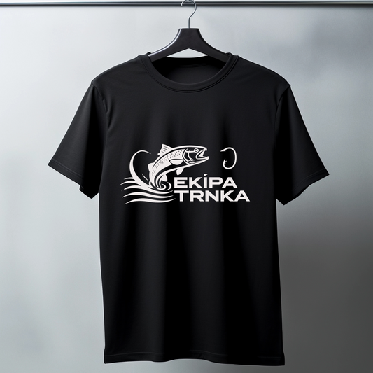 Unique Slovenian Fishing T-Shirt - EKIPA TRNKA Design for Fishing Teams