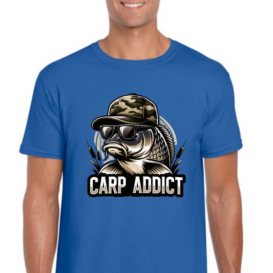 Fishing T-Shirt - CARP ADDICT